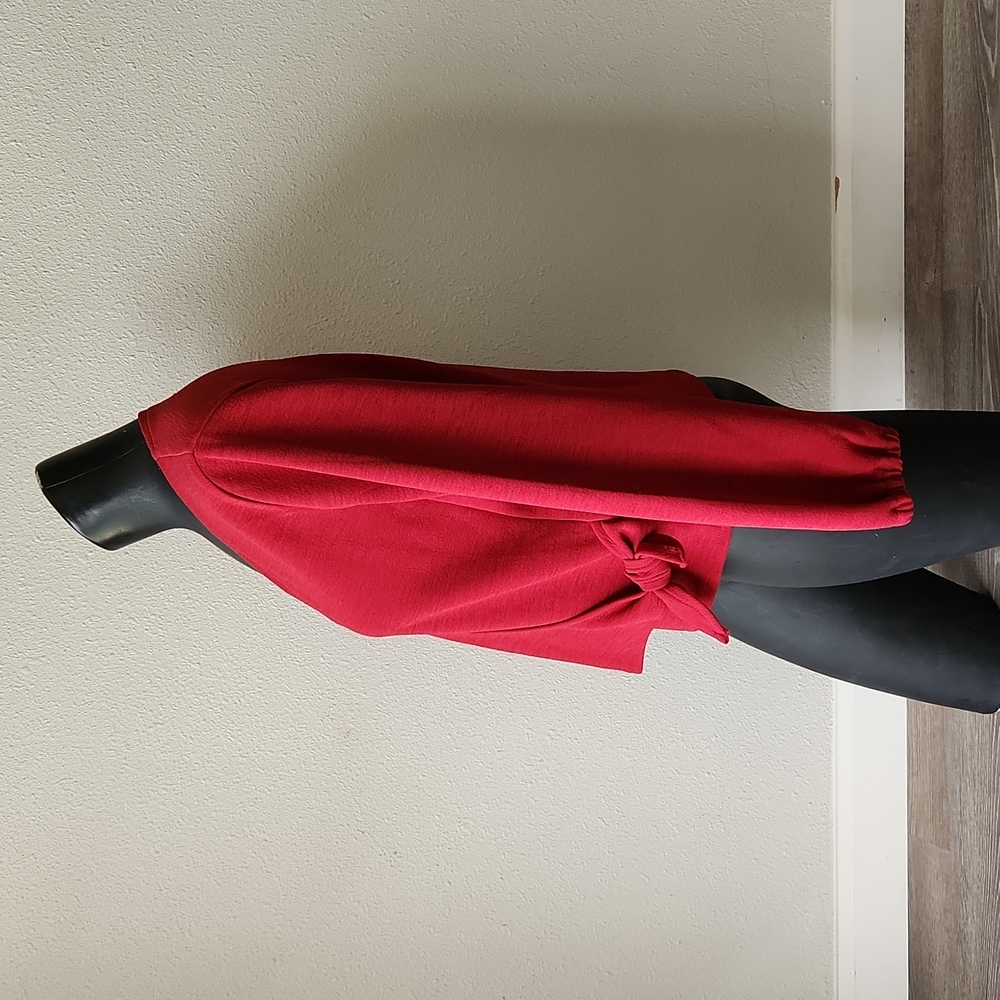 Madewell Texture & Thread Crepe Wrap Top Size S - Picture 8 of 12